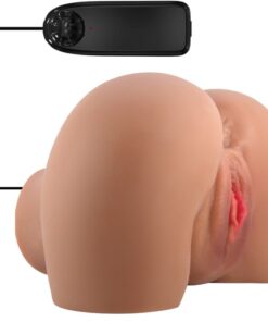 Alternative view of CRAZY BULL - MILA VIBRATOR BUTT WITH REALISTIC VAGINA AND ANUS FLESH CONTROL REMOTO