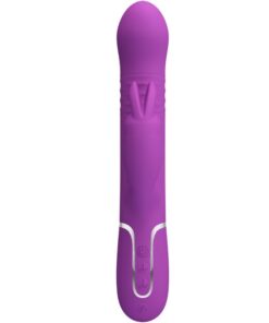 Alternative view of PRETTY LOVE - COALE 4 IN 1 MULTIFUNCTION RABBIT VIBRATOR  PURPLE