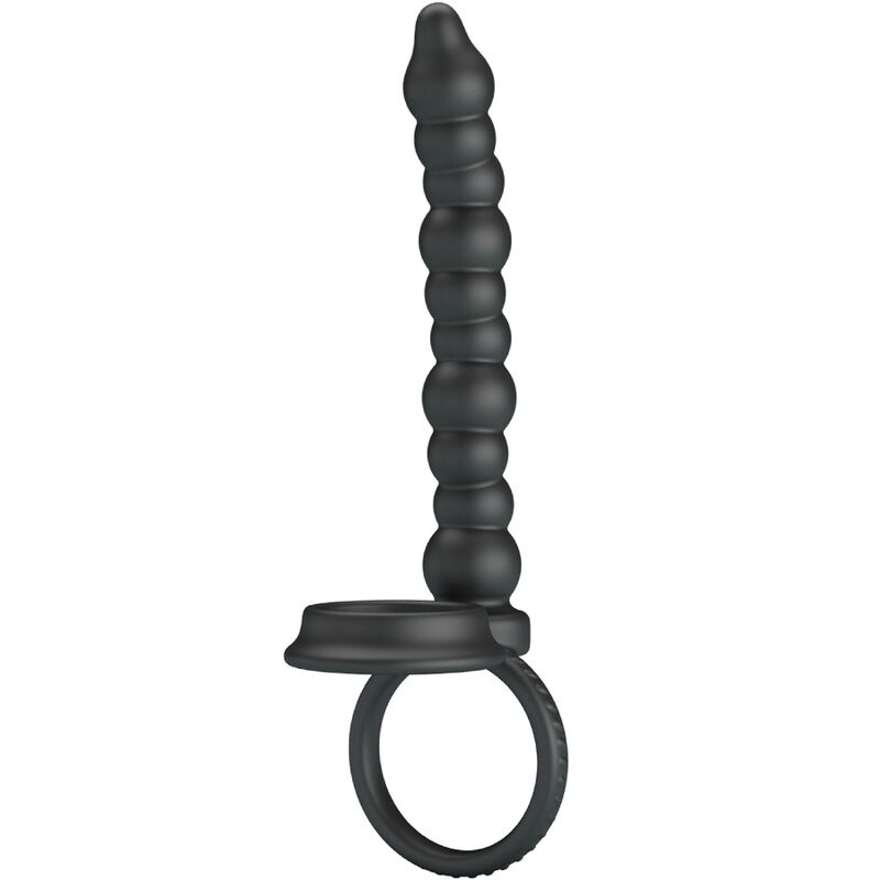 PRETTY LOVE - DILLION DOUBLE PENETRATION COCK RING BLACK - Image 2