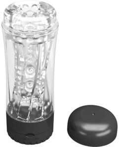 Alternative view of PRETTY LOVE - TAMARA MALE MASTURBATOR MULTI-SPEED VIBRATOR BLACK