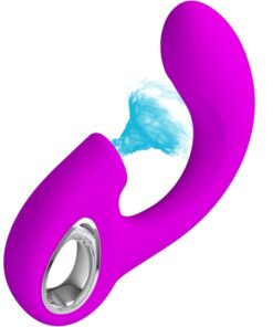 Alternative view of PRETTY LOVE - SIBEL SIBEL G-SPOT VIBRATOR + CLITORIS STIMULATOR 10 VIBRATIONS PURPLE