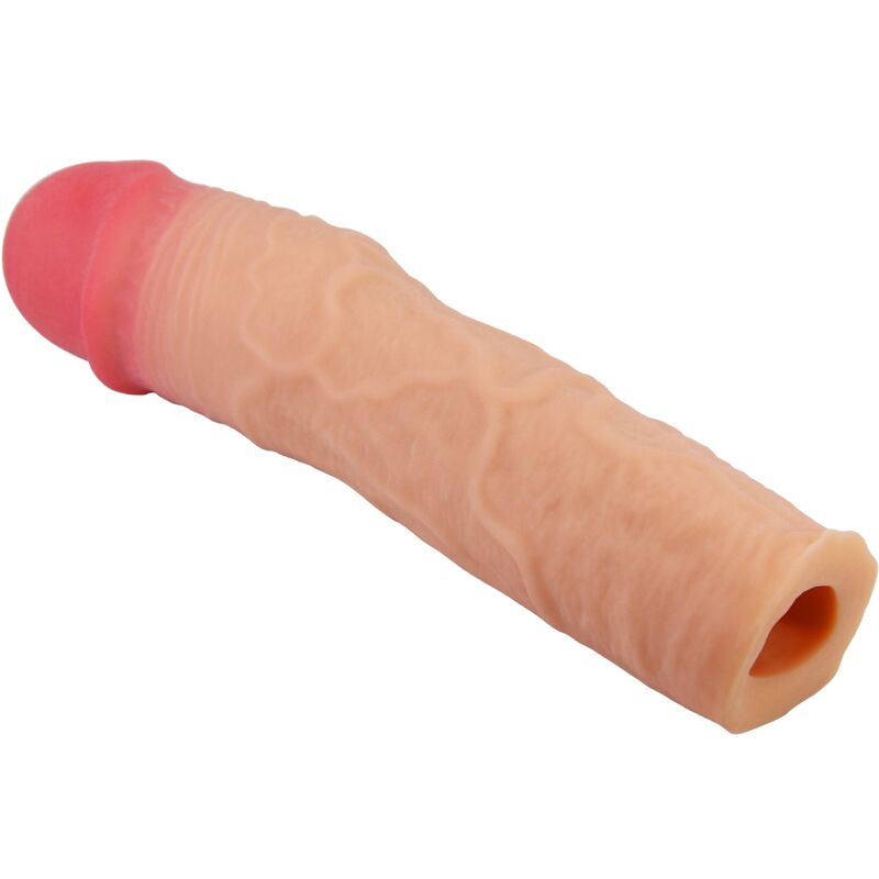 PRETTY LOVE - STEVENSON PENIS SLEEVE WITH 7.6 CM EXTENSION FLESH - Image 3