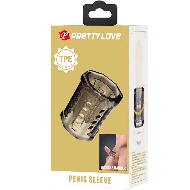PRETTY LOVE - RONAEL PENIS SLEEVE SUPER STRETCHY TRANSPARENT - Image 5