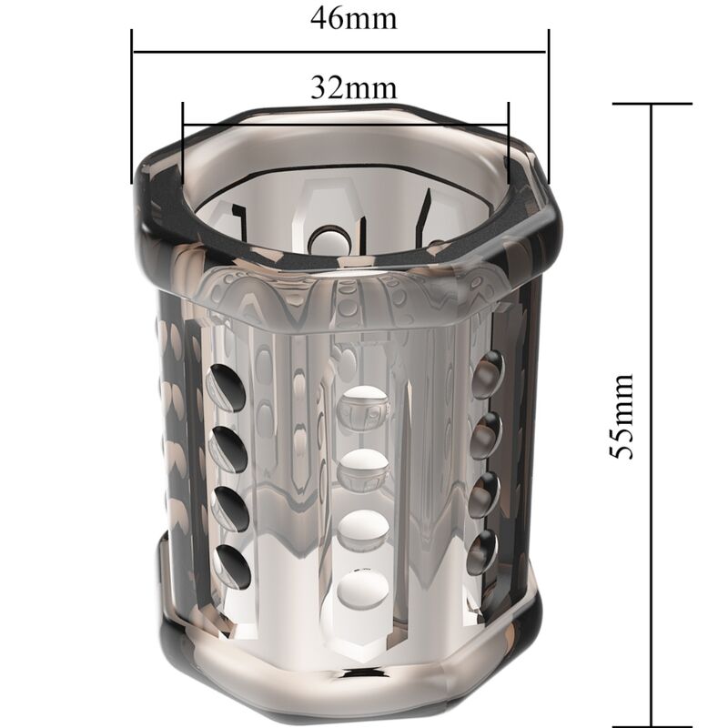 PRETTY LOVE - RONAEL PENIS SLEEVE SUPER STRETCHY TRANSPARENT - Image 4