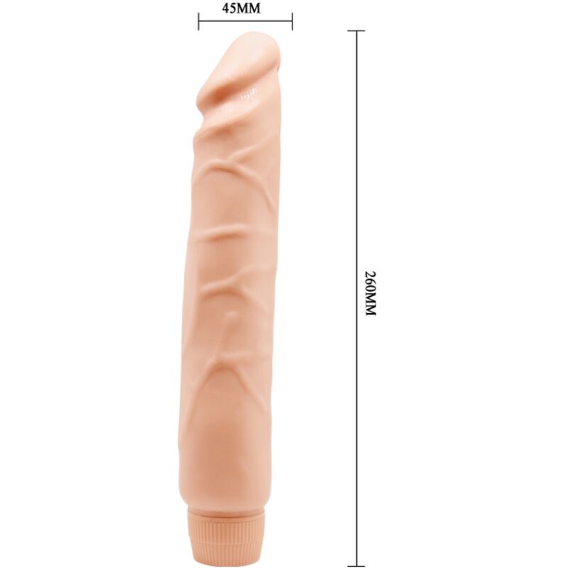 BAILE - JACK REALISTIC VIBRATOR 26 CM FLESH - Image 5