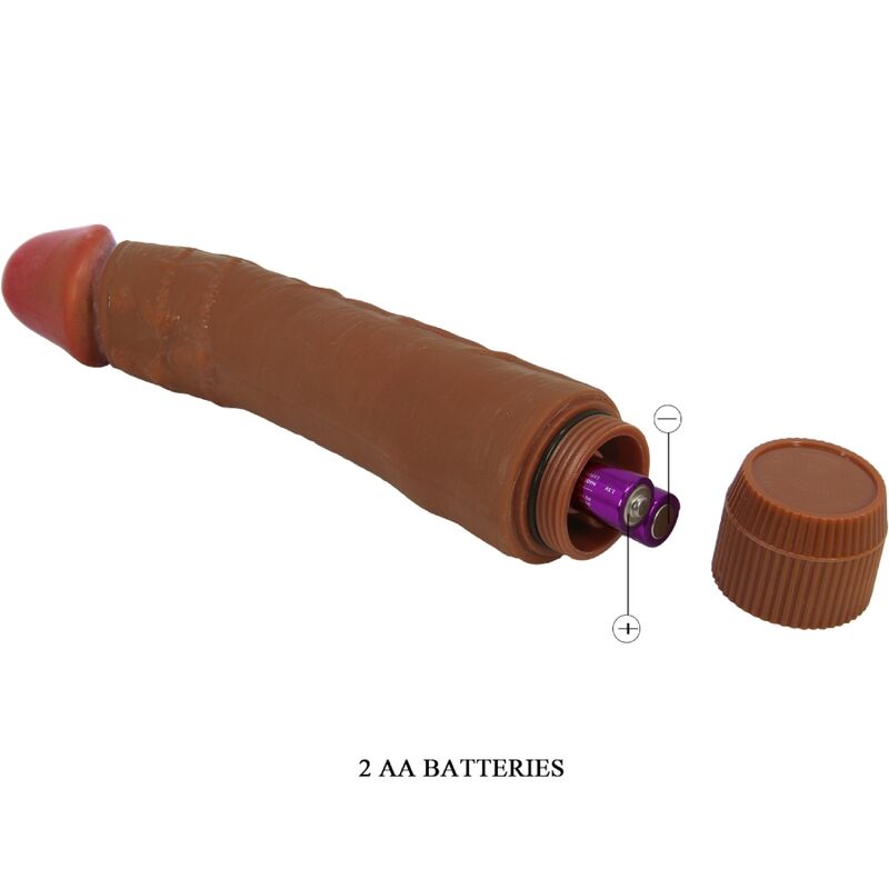 BAILE - DYBBUK REALISTIC VIBRATOR 24 CM MULATTO - Image 3