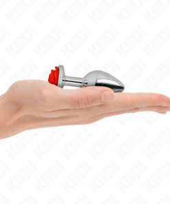 KINK - PLUG ANAL ROSE RED SIZE S