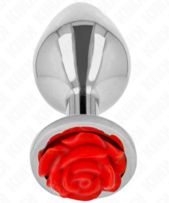 Alternative view of KINK - PLUG ANAL ROSE RED SIZE M