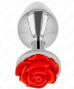Alternative view of KINK - PLUG ANAL ROSE RED SIZE L