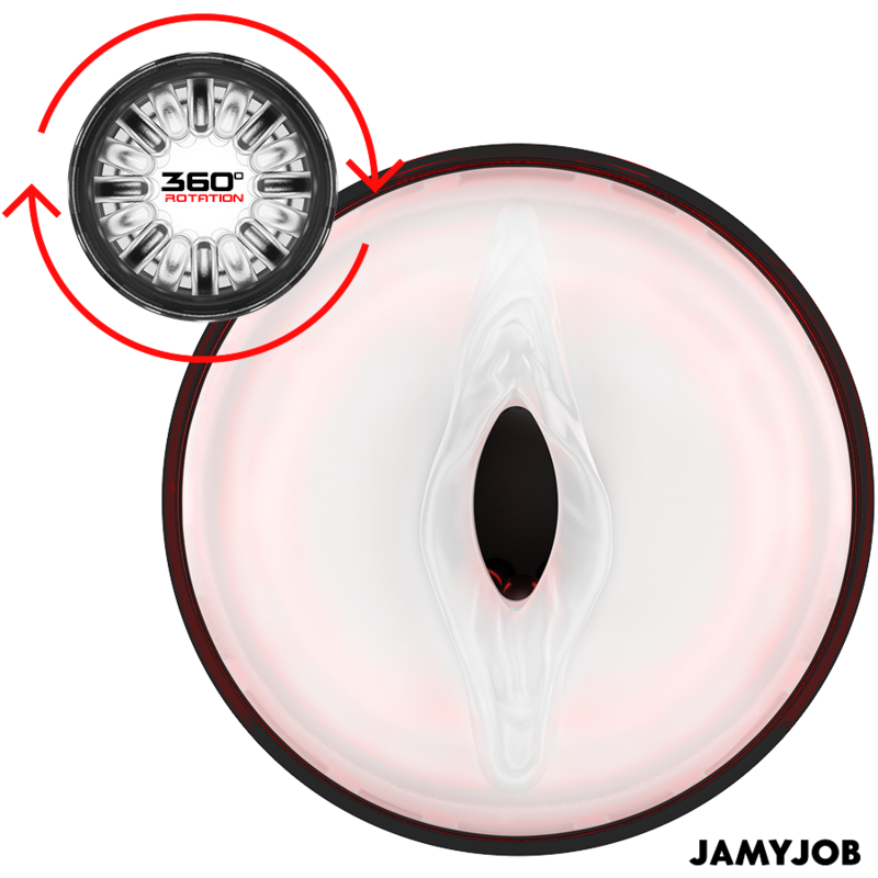 JAMYJOB - STORM AUTOMATIC VAGINA MASTURBATOR 10 ROTATION AND THRUST MODES - Image 4