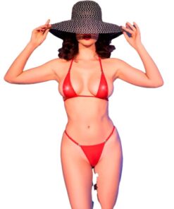 Alternative view of CHILIROSE - CR 4840 MICRO BIKINI RED S/M