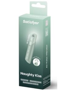 Alternative view of SATISFYER - NAUGHTY KISS WAVE CLITORIS STIMULATOR AQUAMARINE