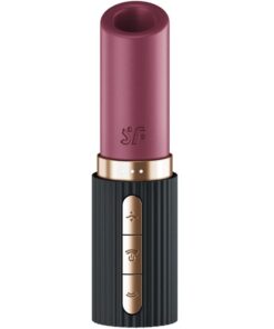 Alternative view of SATISFYER - PRO 2 KISS WAVE CLITORIS STIMULATOR GARNET / BLACK