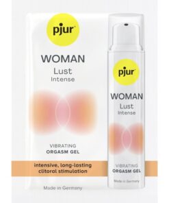 PJUR - WOMAN LUST INTENSE VIBRATING GEL SINGLE DOSE FOR ORGASM 1.5 ML