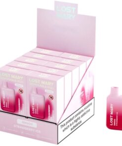 Alternative view of LOST MARY - BM600 NICOTINE VAPER 2% DISPOSABLE STRAWBERRY ICE