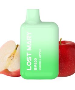 LOST MARY - BM600 NICOTINE VAPER 2% DISPOSABLE DOUBLE APPLE