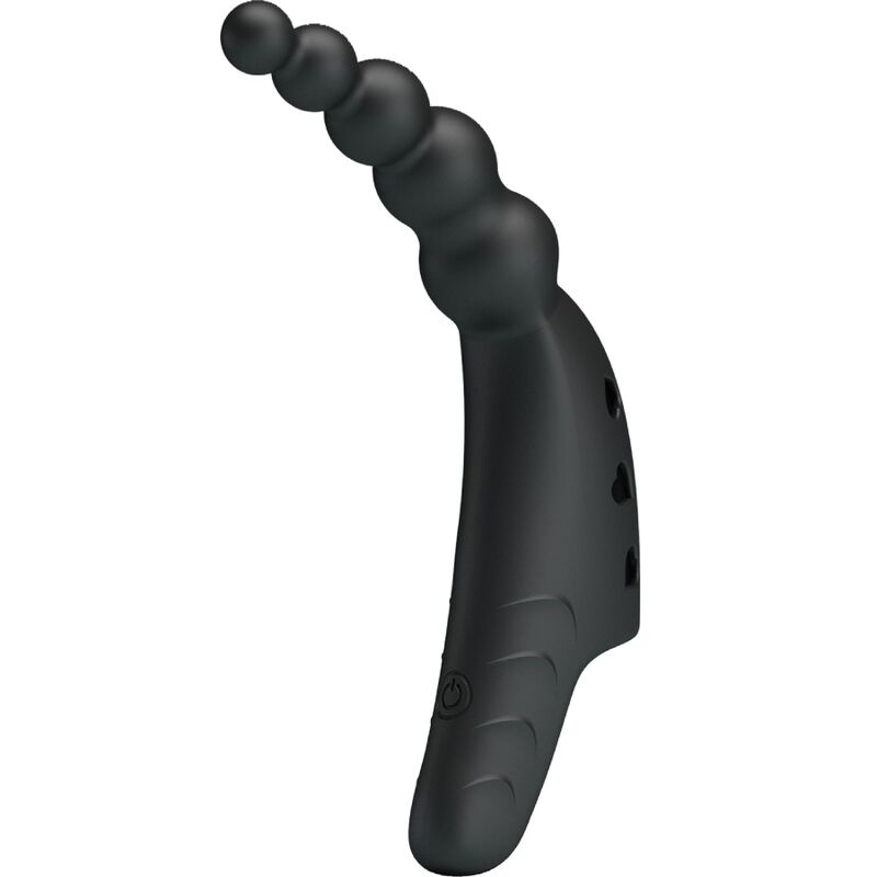 PRETTY LOVE - JORDIN FINGER VIBRATOR 10 VIBRATIONS BLACK - Image 2