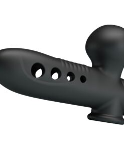 Alternative view of PRETTY LOVE - CRANE PENIS SLEEVE WITH AIRBAG BLACK