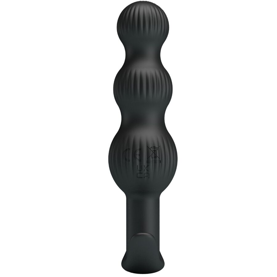 PRETTY LOVE - SIDNEY ANAL VIBRATOR 10 VIBRATIONS BLACK - Image 3