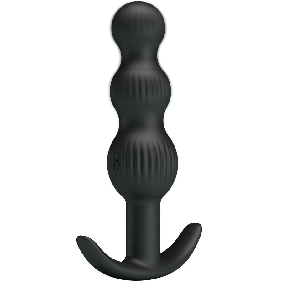 PRETTY LOVE - SIDNEY ANAL VIBRATOR 10 VIBRATIONS BLACK - Image 2