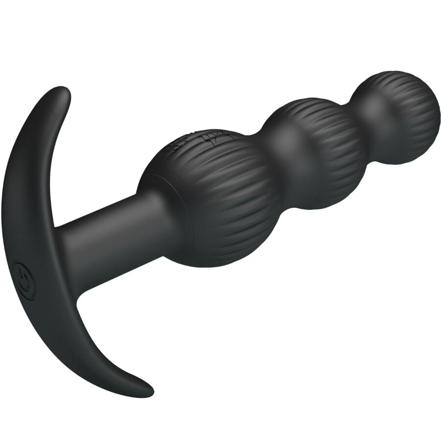 PRETTY LOVE - SIDNEY ANAL VIBRATOR 10 VIBRATIONS BLACK - Image 4