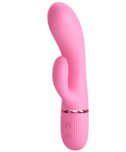 Alternative view of PRETTY LOVE - MARSKI RABBIT VIBRATOR  G-SPOT PINK