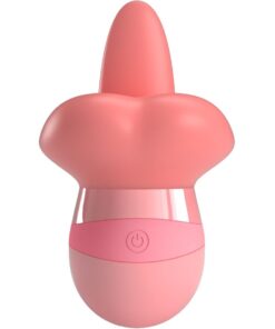 Alternative view of PRETTY LOVE - KYLEE TONGUE CLITORIS STIMULATOR 10 VIBRATIONS NUDE PINK