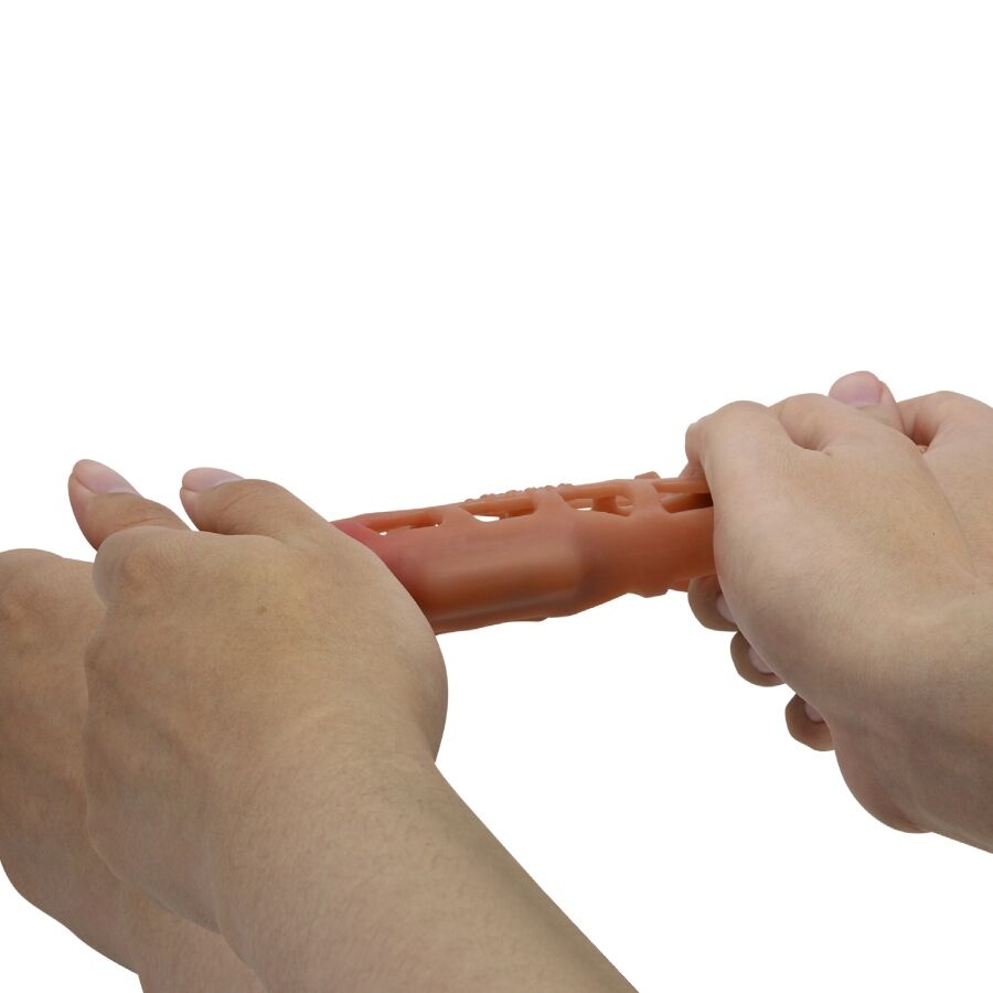 PRETTY LOVE - PRESTON VIBRATING PENIS SLEEVE 18 CM - Image 4