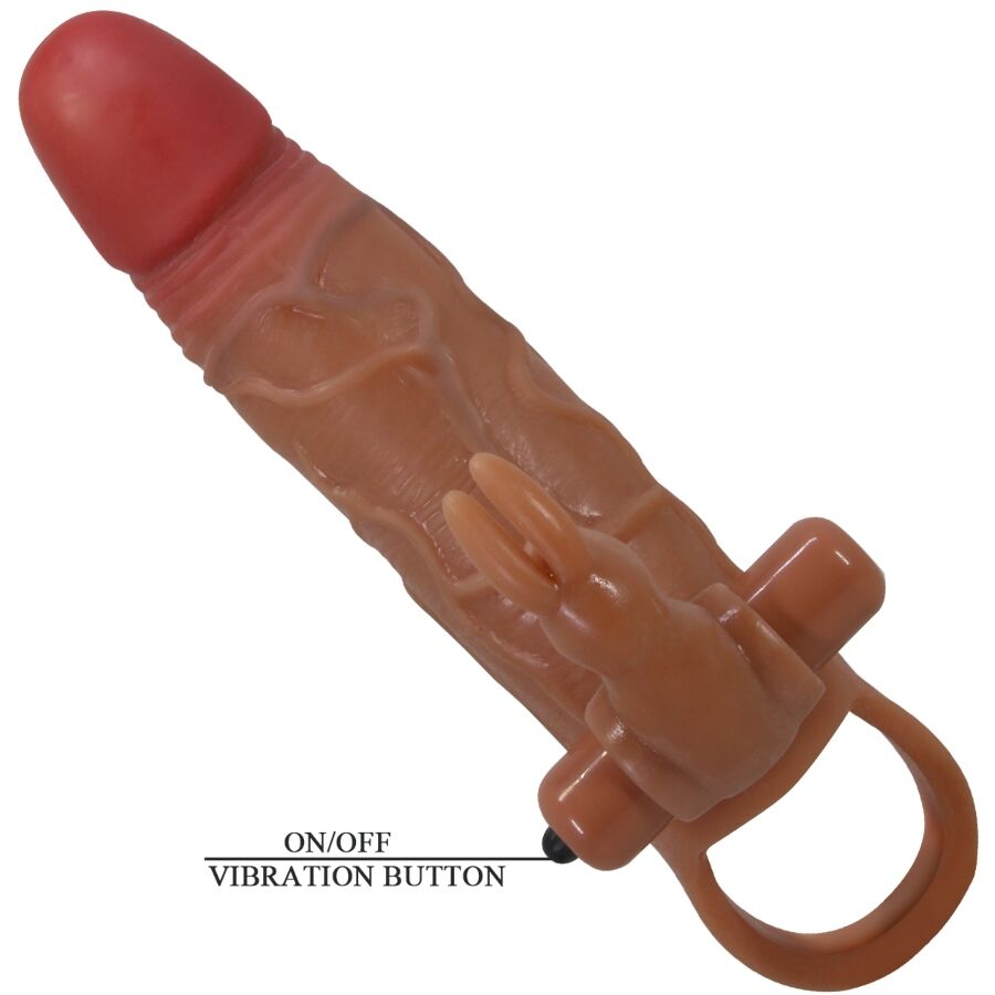 PRETTY LOVE - OSMAR PENIS SLEEVE + VIBRATING CLITORIS STIMULATOR - Image 5