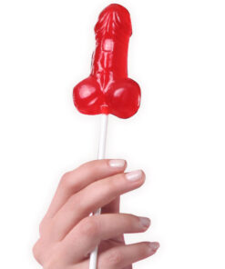 Alternative view of SECRETPLAY - DISPLAY ASSORTMENT PENIS LOLLIPOPS STRAWBERRY 40 UNITS