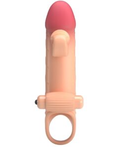 Alternative view of ROMANCE - VIBRATING PENIS SLEEVE NATURAL