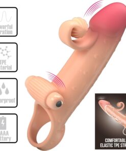 ROMANCE - VIBRATING PENIS SLEEVE NATURAL
