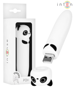 INTENSE - POH PANDA VIBRATING BULLET USB RECHARGEABLE 10 X 2.2 CM