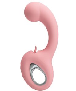 PRETTY LOVE - ERYNNYES G-SPOT VIBRATOR + CLITORIS STIMULATOR 10 VIBRATIONS PINK