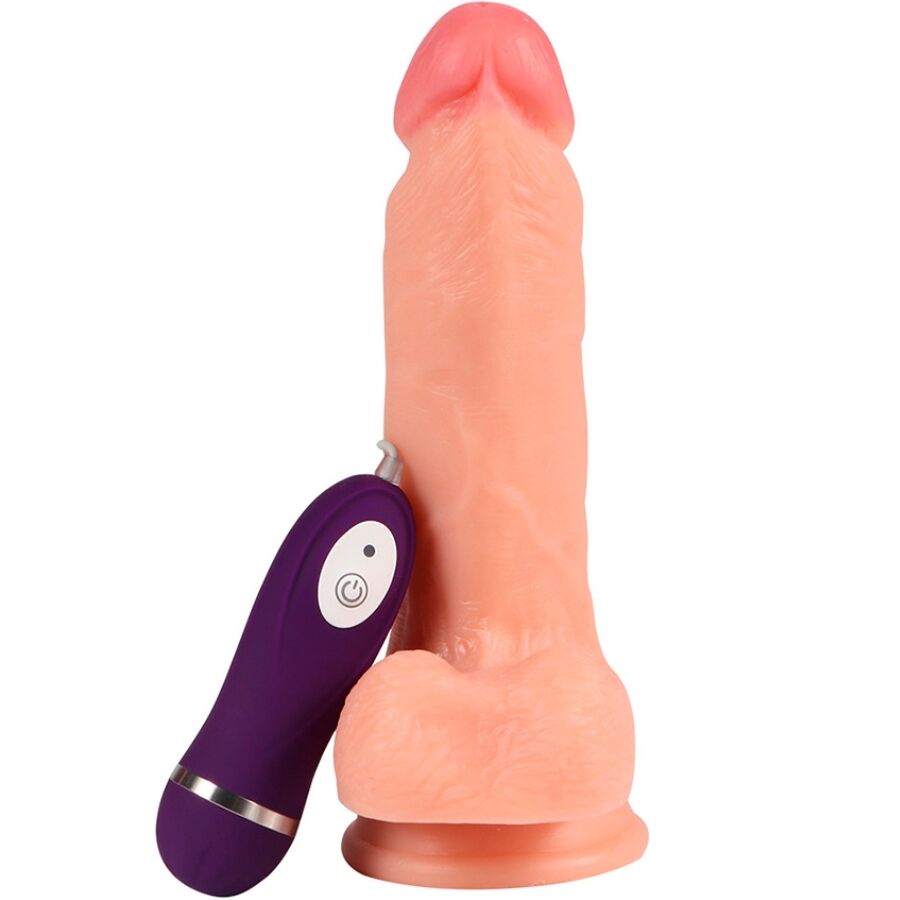 SHEQU - IRON DRAGON VIBRATOR DILDO WITH REMOTE CONTROL 17.5 CM - Image 2