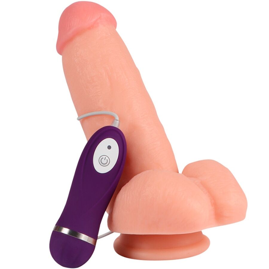 SHEQU - RED EAGLE VIBRATOR DILDO WITH REMOTE CONTROL 17 CM - Image 3