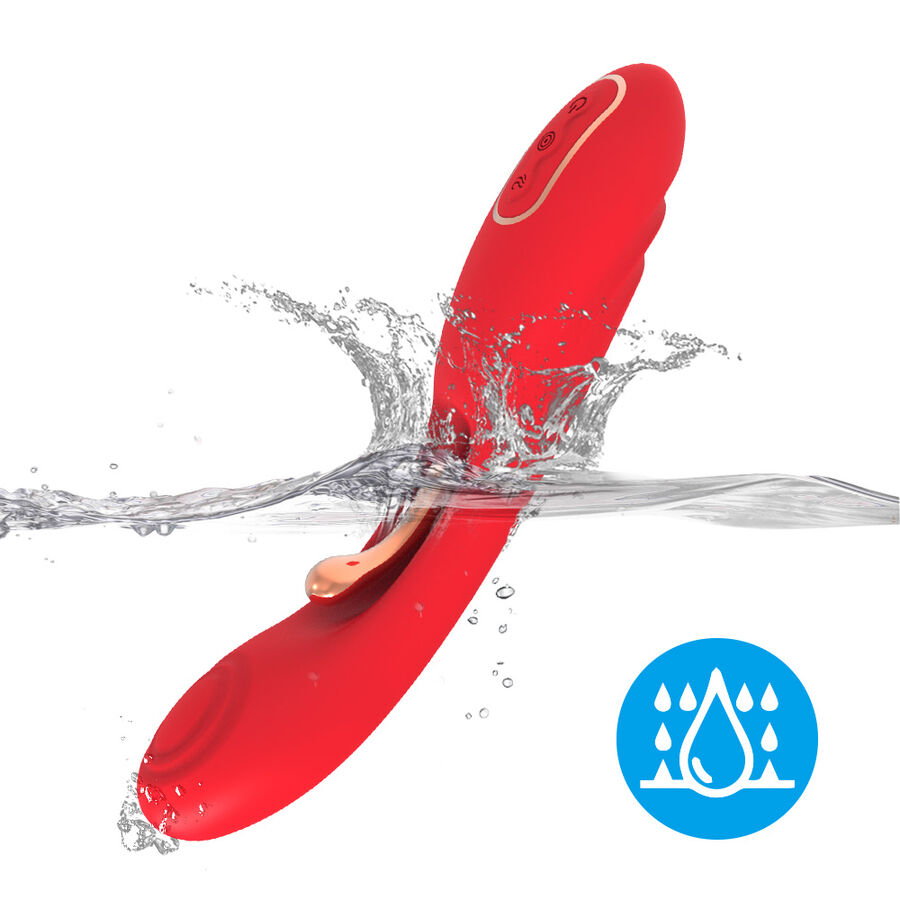 ARMONY - VIBRATOR WITH OSCILLATING TONGUE RED - Image 5