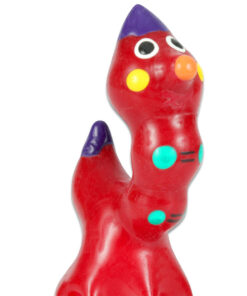 CONDOMERIE - HANDPAINTED NOVELTY CONDOMS WORM