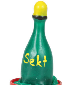 CONDOMERIE - HANDPAINTED NOVELTY CONDOMS CHAMPAGNE