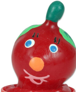 CONDOMERIE - HANDPAINTED NOVELTY CONDOMS TOMATO