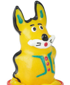 CONDOMERIE - HANDPAINTED NOVELTY CONDOMS CHINESE HARE MODEL 1