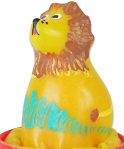 CONDOMERIE - HANDPAINTED NOVELTY CONDOMS SITTING LION