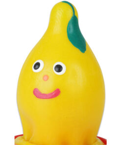 CONDOMERIE - HANDPAINTED NOVELTY CONDOMS LEMON