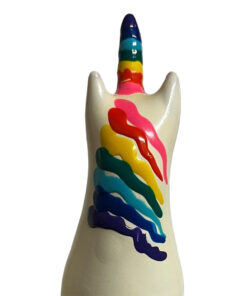 Alternative view of CONDOMERIE - HANDPAINTED NOVELTY CONDOMS UNICORN RAINBOW