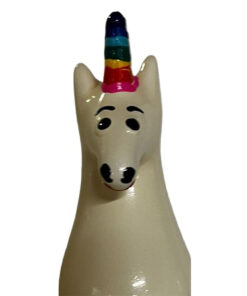 CONDOMERIE - HANDPAINTED NOVELTY CONDOMS UNICORN RAINBOW