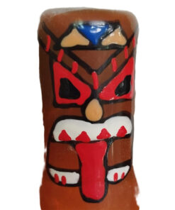 CONDOMERIE - HANDPAINTED NOVELTY CONDOMS TIKI TOTEM-01