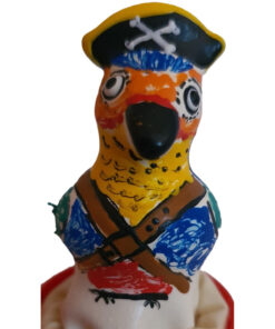 CONDOMERIE - HANDPAINTED NOVELTY CONDOMS CAPTAIN PARROT