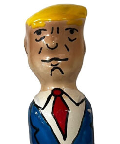 CONDOMERIE - HANDPAINTED NOVELTY CONDOMS GRUMPY TRUMP