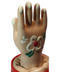 CONDOMERIE - HANDPAINTED NOVELTY CONDOMS HAND MODEL 2