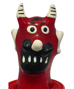 CONDOMERIE - HANDPAINTED NOVELTY CONDOMS DEVILS MOUTH MODEL 2